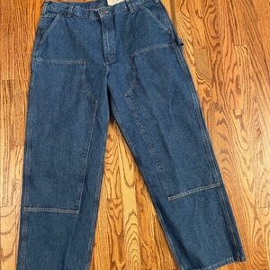 Carhartt‎ Double-Front Washed Logger Dungaree 40x32 New Loose Original Fit NWT